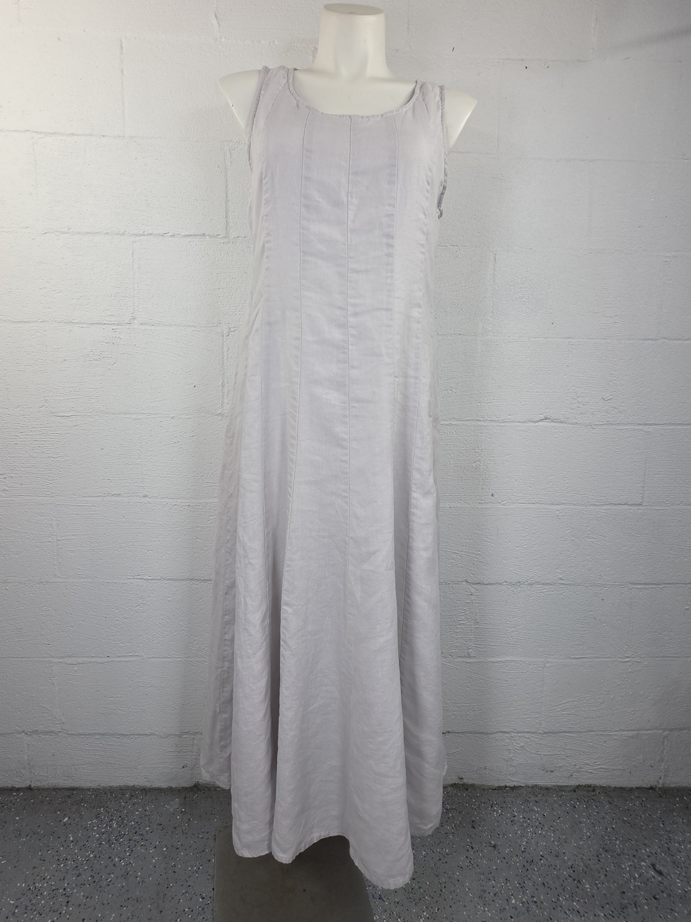 J. Jill Sleeveless Linen Maxi Dress